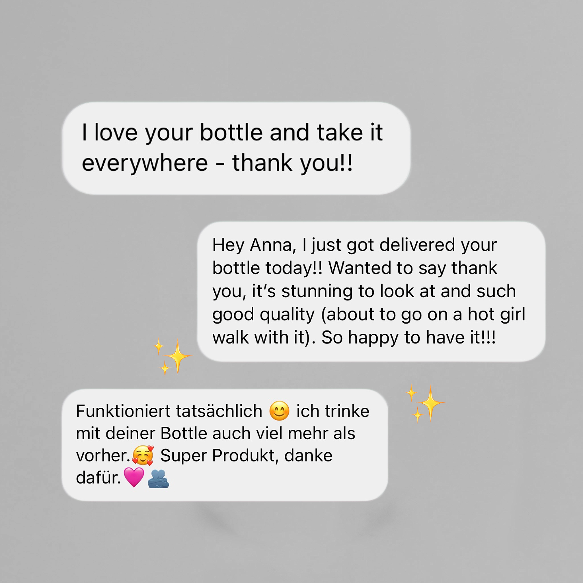 YOUR BOTTLE